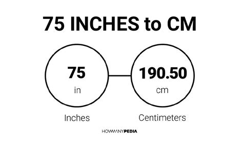 1 Quick Way To Convert 75 Inches To Centimeters