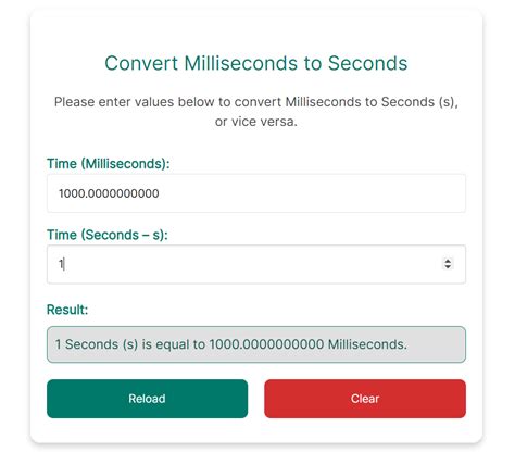 1 Simple Way To Convert 30000 Milliseconds To Seconds