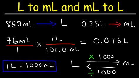 1.5 L To Ml Converter: Quick Facts