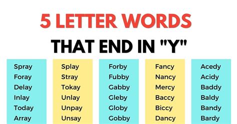 10 Essential Words That Finish With The Letter F