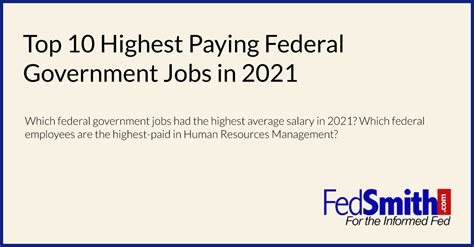 10 High-Paying Federal Government Jobs In Cincinnati