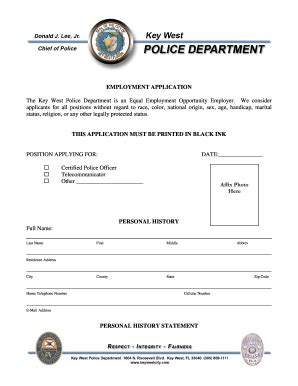 10 Tips To Fill Police Officer Application Form Successfully