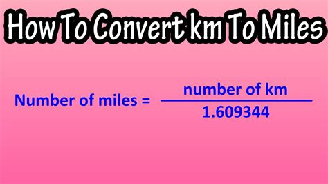 100,000 Km To Miles Converter Guide