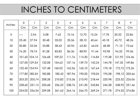 105 Cm To Feet Converter Guide