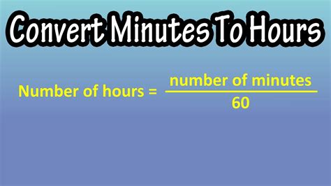 111 Minutes To Hours Conversion