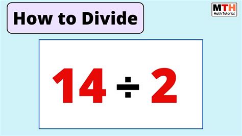 14 Divided By 2 Explained