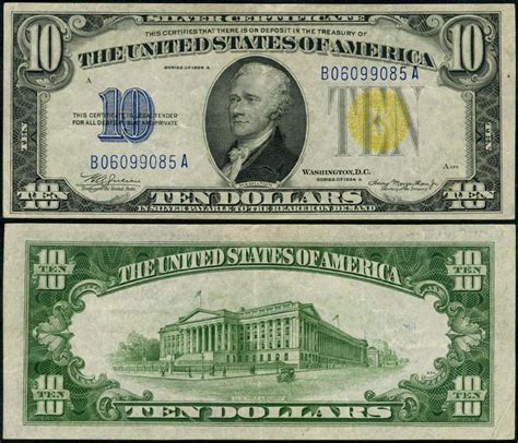 1934 Ten Dollar Bill Value And History Explained