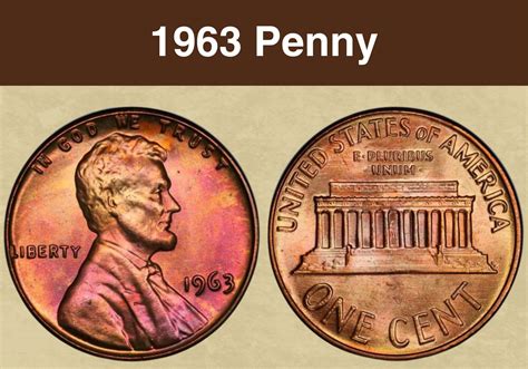 1963 D Penny Value And Price Guide