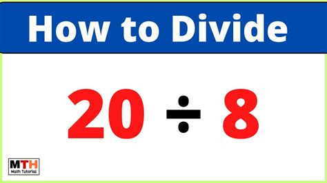 20 Divided By 8 Simplified