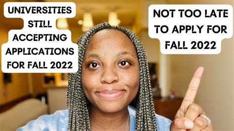 20 Universities Still Accepting Fall 2024 Applications