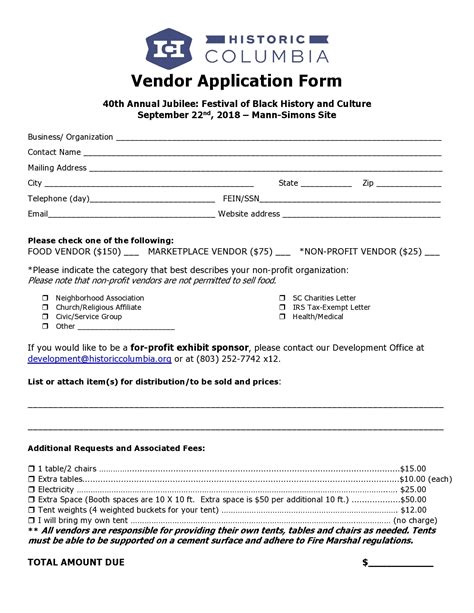 2024 Nc State Fair Vendor Application Guide