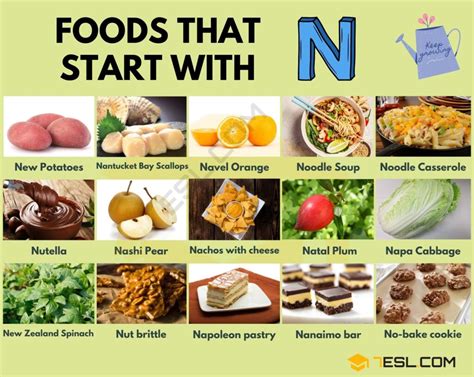 25 Nutritious Foods That Start With N