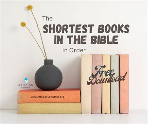 3 Shortest Books In The Bible Revealed