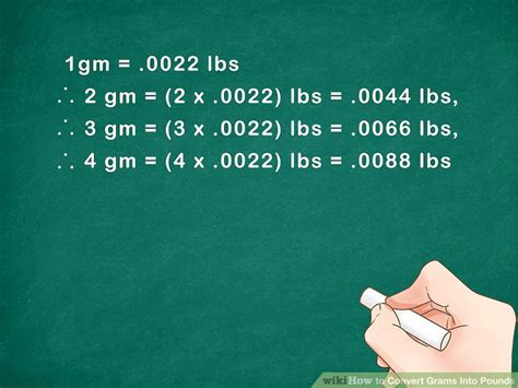 3 Simple Steps To Convert 550 Grams To Pounds