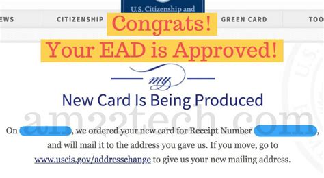 3 Steps To Get Ead Card After Approval