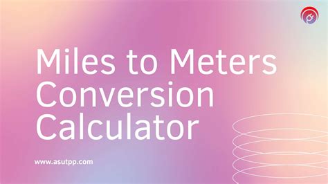 3 Ways To Convert 750 Metres To Miles