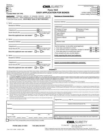 5 Easy Steps To Cna Surety Bond Application