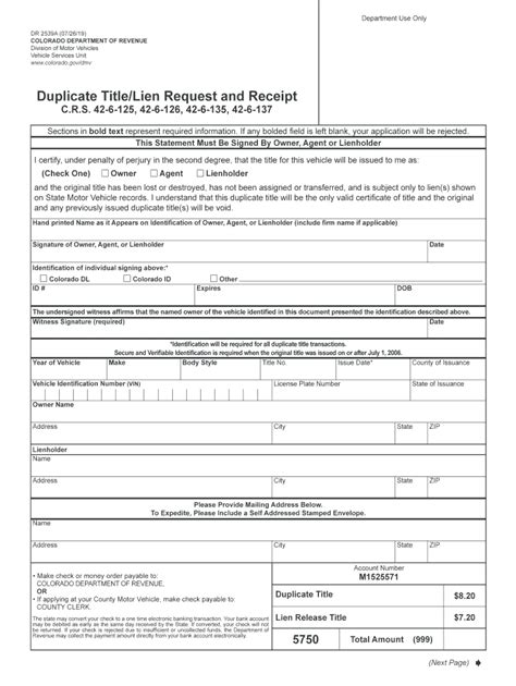 5 Easy Steps To Fill Colorado Title Application Pdf