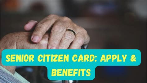 5 Easy Steps To Get A Senior Citizen Card