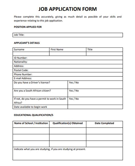 5 Easy Steps To Mr Price Job Application Form