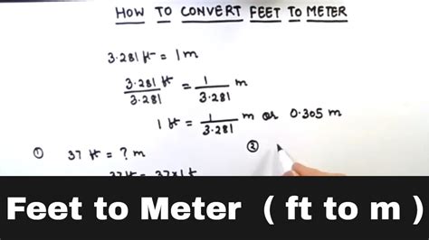 5 Easy Ways To Convert 1200 Ft To Meters