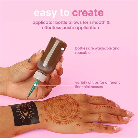 5 Easy Ways To Use A Henna Applicator Bottle