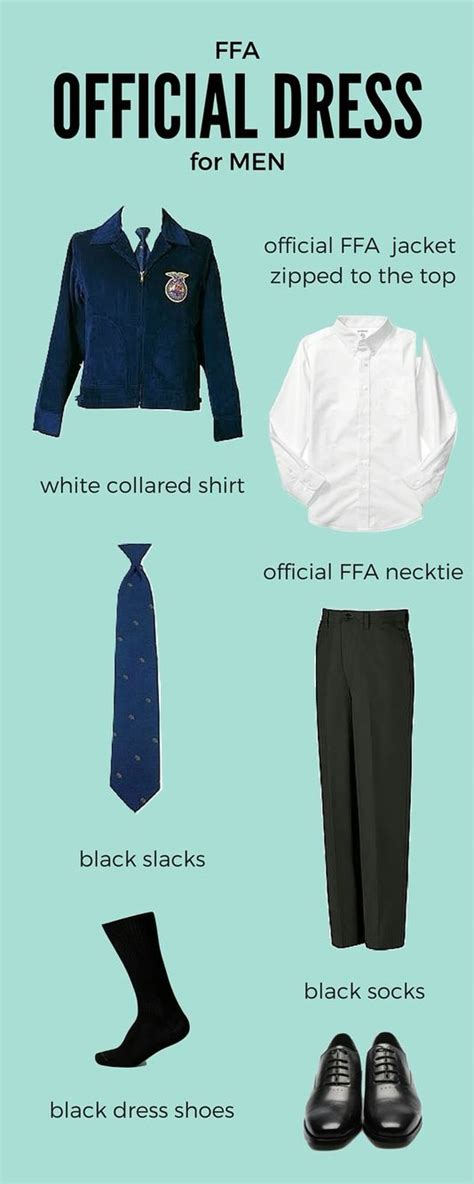 5 Essential Ffa Male Official Dress Code Requirements