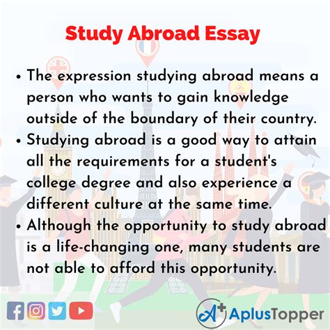 5 Essential Tips For Study Abroad Application Essays