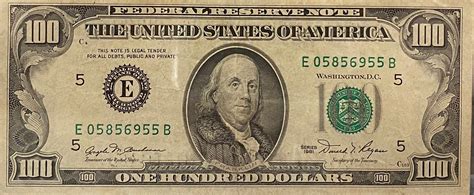 5 Facts About 1981 Hundred Dollar Bill