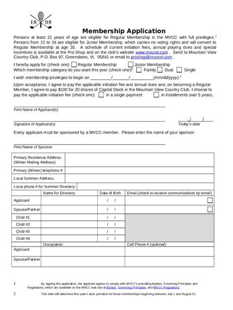 5 Steps To A Successful Country Club Application