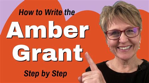 5 Steps To A Winning Amber Grant Application