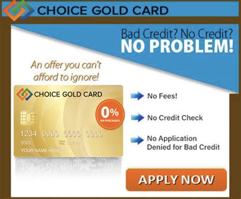 5 Steps To Apply For Choice Gold Card