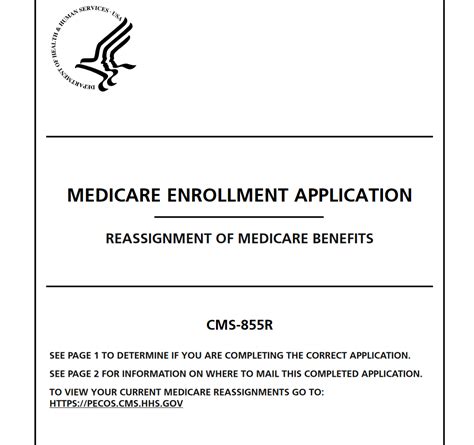 5 Steps To Complete Medicare 855r Application Form