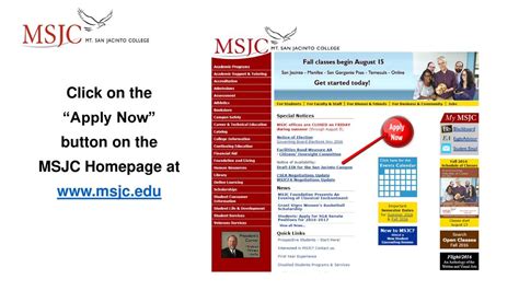 5 Steps To Complete The Msjc Application