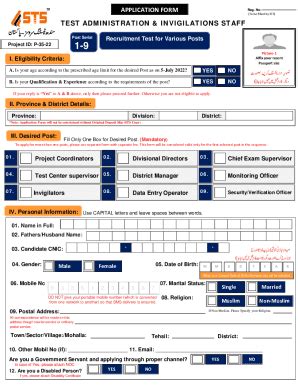 5 Steps To Fill Sts Application Form Successfully