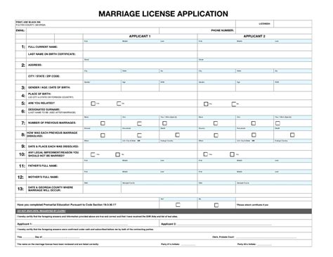 5 Steps To Fulton County Marriage License Application