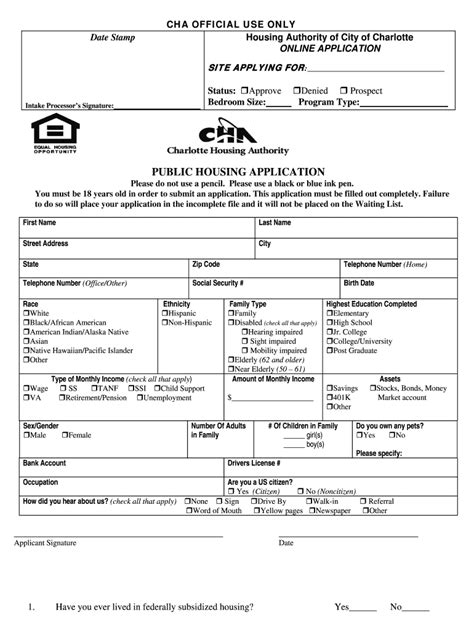 5 Steps To Metropolitan Housing Authority Application Success