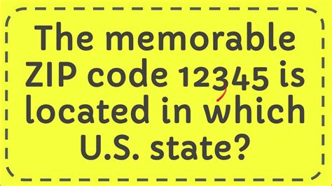 5 Things About 12345 Zip Code You Need To Know