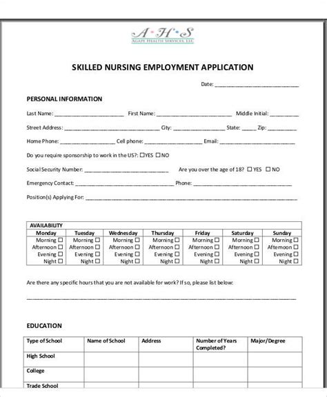 5 Tips For A Winning Nursing Employment Application