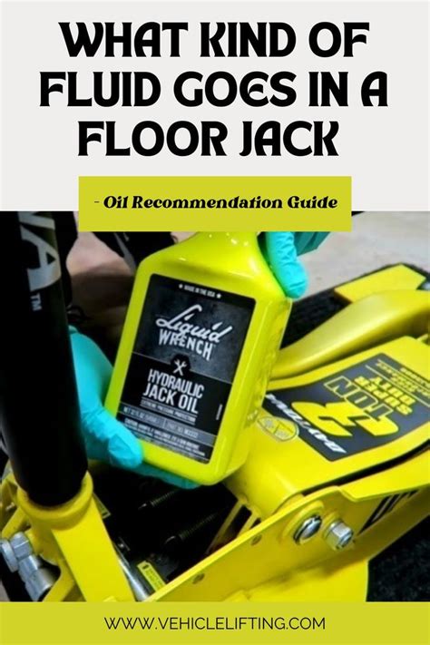 5 Tips For Choosing Hydraulic Fluid For Floor Jack