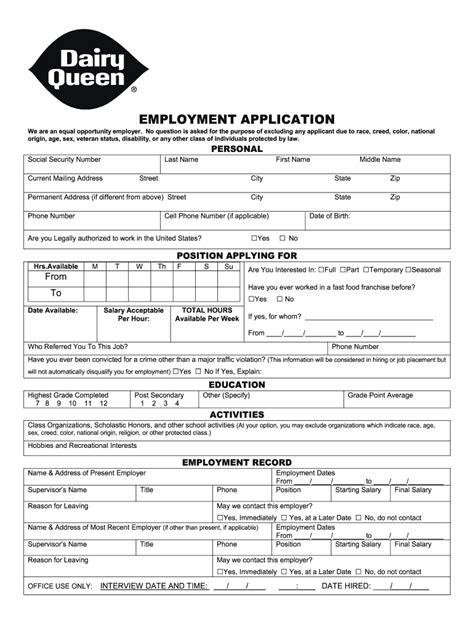 5 Tips For Filling Out A Dq Job Application Pdf