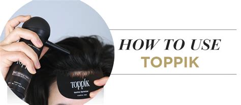 5 Tips For Using Toppik Hair Spray Applicator