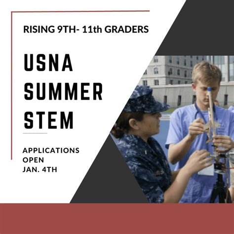 5 Tips For Usna Summer Stem Application Success