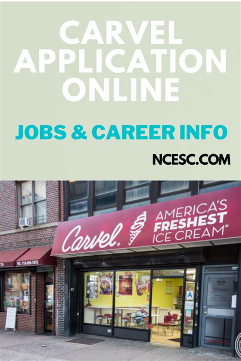 5 Tips To Ace Carvel Employment Application