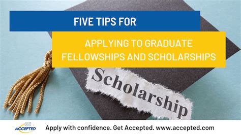 5 Tips To Ace Your Fellowship Application