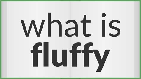 5 Ways Fluff Means In Cooking