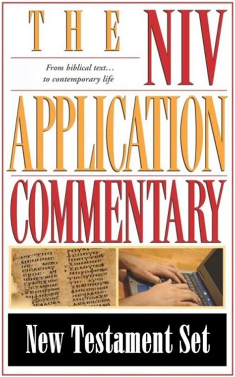 5 Ways Niv Application Commentary Set Enhances Bible Study