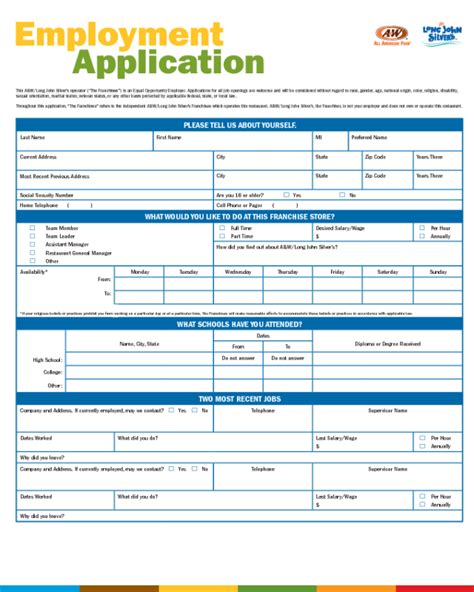 5 Ways To Ace Long John Silvers Job Application