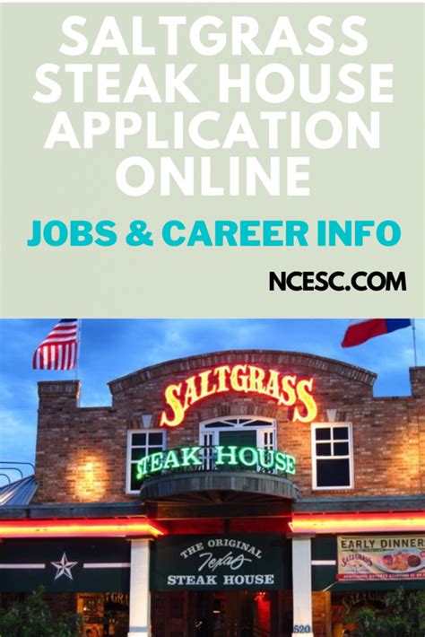 5 Ways To Ace Saltgrass Steakhouse Job Application