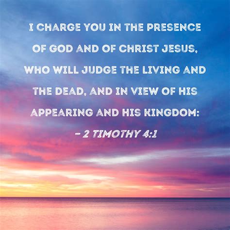 5 Ways To Apply 2 Timothy 4:1-5